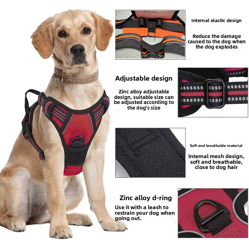 Reflective Dog Harness Vest