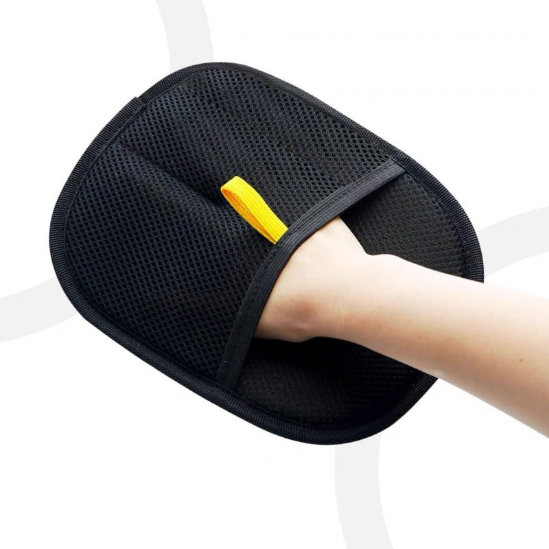 Double-Sided Pet Hair Removal & Grooming Glove Brush