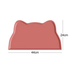 Non‑Slip Waterproof Silicone Pet Feeding Mat for Dogs & Cats