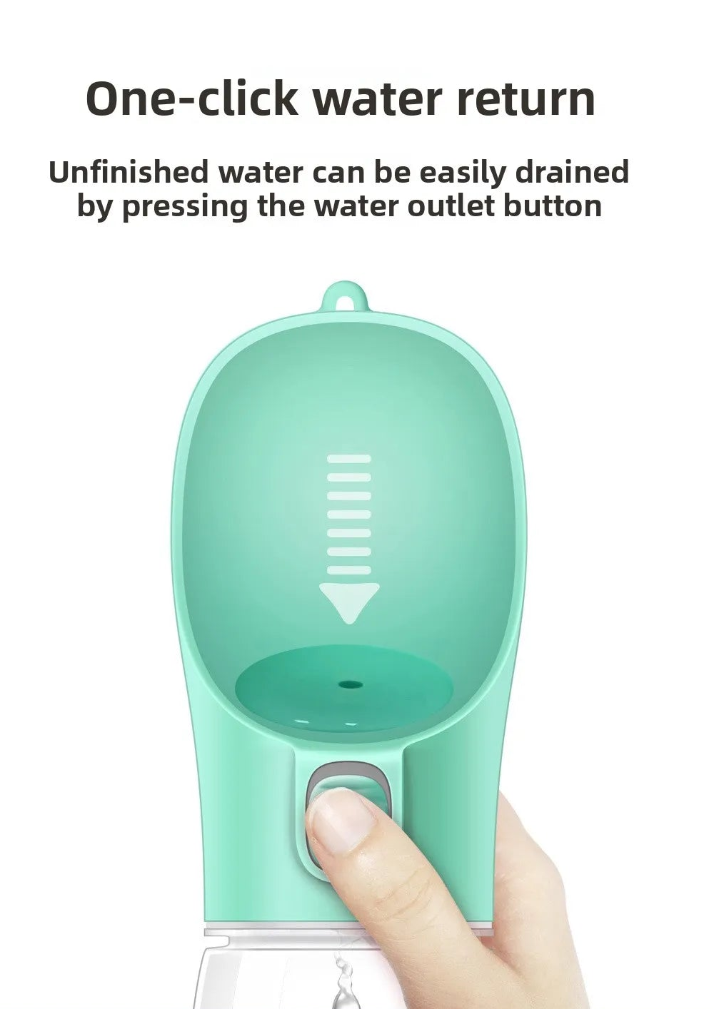 Portable Pet Travel Water Cup for Cats and Dogs