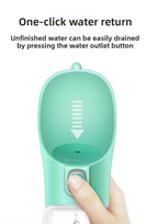 Portable Pet Travel Water Cup for Cats and Dogs
