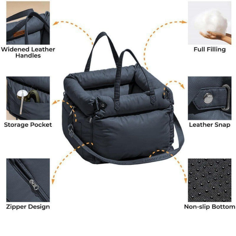 Waterproof Pet Travel Car Seat Cushion for Dogs