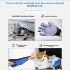 Pet Grooming Gloves for Cats and Dogs