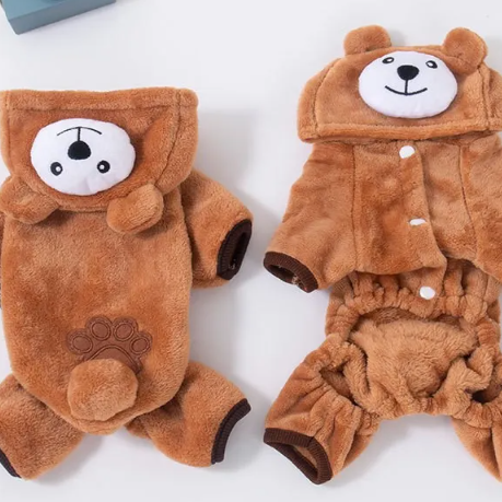 Coral Fleece Pet Costume