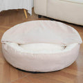 Cozy 2-in-1 Plush Pet Bed with Built-In Blanket