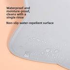 Non‑Slip Waterproof Silicone Pet Feeding Mat for Dogs & Cats