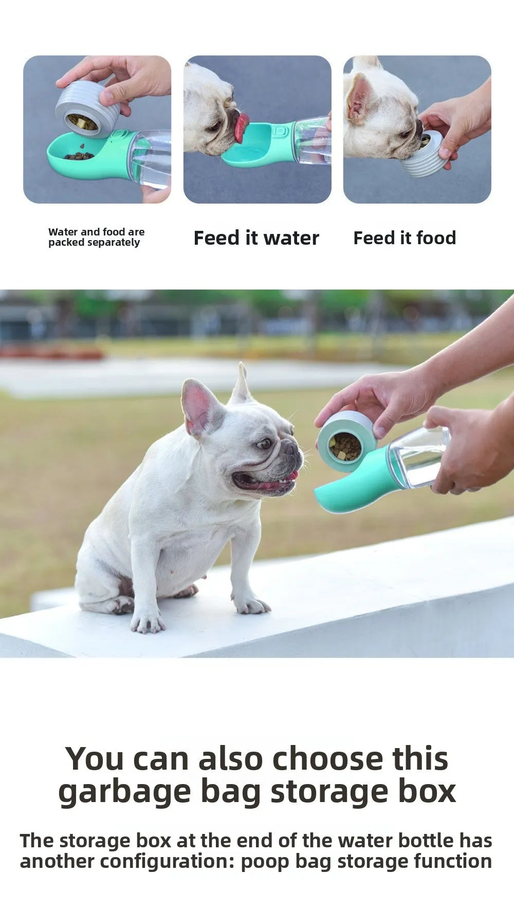 Portable Pet Travel Water Cup for Cats and Dogs